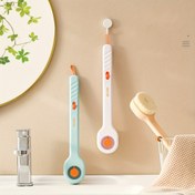 Resim İnfüzyon Banyo Fırçası, İtme ve Çekme İnfüzyon Banyo Fırçası, Masaj Yumuşak Saçlı Uzun Saplı Banyo Sırt Fırçası, Banyo Topu Çamur Ovma Sırt Fırçası, Vücut Yıkama, Basma İnfüzyonu, Yardımcı İstemez Masaj 