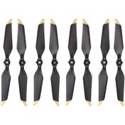 Resim Vkemall Djı Mavic Pro Platinum İçin 8331 Model Altın Renkli 4 Çift Cw/ccw Pvc İrtifak Kolleri 
