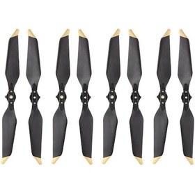 Resim Vkemall Djı Mavic Pro Platinum İçin 8331 Model Altın Renkli 4 Çift Cw/ccw Pvc İrtifak Kolleri 