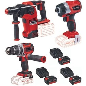 Resim Einhell TE-CI 18 li BL TP-CD 18/60 Li-i bl Herocco 36/28 3x4.0ah 