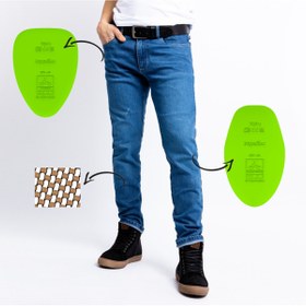 Resim Tech90 Motosiklet Pantolonu Light Blue 2004 Tech90 