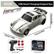 Resim 1/64 2.4g Yüksek Hızlı Drift Rc Araba 4wd Uzaktan Kumanda Araba Çok Renkli 
