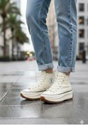 Resim Hush Puppies 033z100936 Azaria Bej Beige Kadın Sneaker 