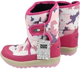 Resim BOOT'S ÇIRTLI & ORTAPEDİK & ANATOMİK SAĞLAM KAYMAZ TABANLI UZUN KONÇLU İÇİ KÜRKLÜ NEFES ALAN ÇOCUK SNOW BOOT 