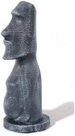 Resim Özel Tasarım Moai Heykeli - Paskalya Adası Sembolü Replika - Antik Sanat Figürü - Müze Kalitesinde Arkeolojik Buluntu 