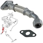 Resim 25 038145736cx - Motor Yağ Geri Dönüş Hattı Turbo Yağlama Borusu 