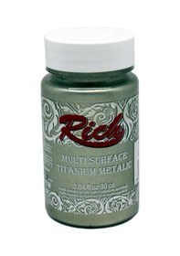 Resim Rich Multi Surface Titanium Metalik Boya 90 Cc. 2504 Antik Gümüş 
