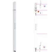 Resim UnDePlus Dokunmatik Tablet Telefon Kalemi +1 Yedek Uç Renk Geçişli Passive Stylus Bilgisayar Kalem 