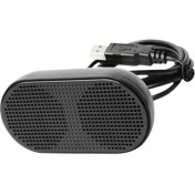 Resim Yeajion Mini USB Stereo Hoparlör Çift Boynuz Üniteleri Dahili Ses Kartı Dekoder Siyah (Yurt Dışından) 