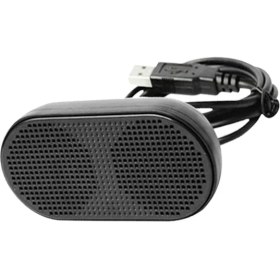 Resim Yeajion Mini USB Stereo Hoparlör Çift Boynuz Üniteleri Dahili Ses Kartı Dekoder Siyah (Yurt Dışından) 