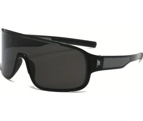 Resim Willowhaven Siyah Çerçeve Gri Lens Ekstra Büyük Görüş Gözlüğü Dayanıklı Pc Unisex 