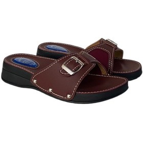 Resim Hp400 Ortopedik Halluks Ve Topuk Dikeni Terliği Kemik Çıkıntısı Günlük Kadın Terlik Bordo 