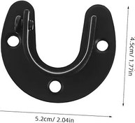 Resim CHILDWEET Kararlı Destek Flanş Braketi Paslanmaz Çelik Boru Tabanı Duş Perdesi Çubukları Için Modern Tasarım 