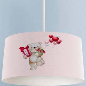 Resim Mekta Home kalpli ayı desenli avize 