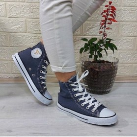 Resim Fiyra 555 Füme Uzun Unisex Sneaker Keten Spor Ayakkabı 001 