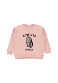 Resim Civil Girls Kız Çocuk Sweatshirt 6-9 Yaş Pudra 19k34356224w1-1 Pudra 
