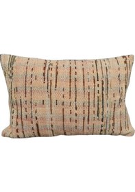 Resim Zehra Abla Halı Yeni El Dokuma Dekoratif Kilim Kırlent Yastık Kılıfı 6675 Çok Renkli 