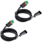 Resim Suntek 2x Dt Dtp Adaptörleri Konnektörler Led Pod Tek-kafa 