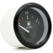 Resim Fortunelane 12v Beyaz Plastik Yakıt Seviye Ölçer - 240-33ohm, 52mm, 0-1 Aralığı 