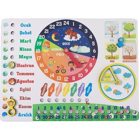 Resim Ahşap Takvim 4 Adet 