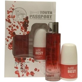 Resim Youth Passport Best Kadın Parfüm EDP 75 ML + Best Kadın Roll-On Deodorant 60 ML 