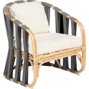 Resim Gordes Natural Rattan Berjer 