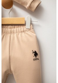 Resim U.S. Polo Assn. U.s. Polo Assn Erkek Bebek Krem Takım Usb2548-c-v1 Krem 
