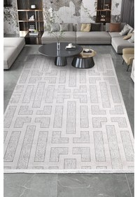Resim Youdayhomecollection Roxstone-bej/gri - Salon , Oturma Odası Ve Koridor Halısı-robot Süpürge Uyumlu-kolay Temizlenebilir - 80x400 Çok Renkli 