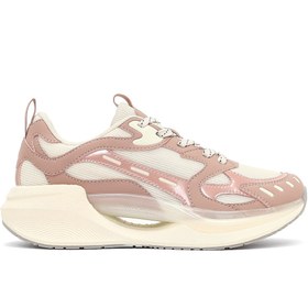 Resim Derimod Studio Kadın Bej Bağcıklı Kalın Tabanlı Sneaker 25AFD435114 