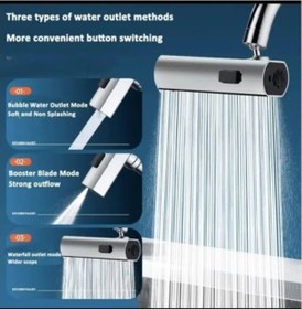 Resim 360 Derece Döner Musluk Başlığı 