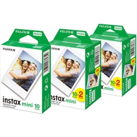 Resim Instax mini 10'lu Film 5'li Set 50 Poz 