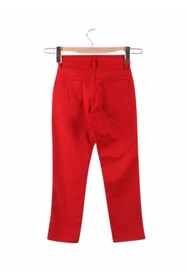 Resim LUCYK&KİDS Unisex Okul Çocuk Keten Pantolon 