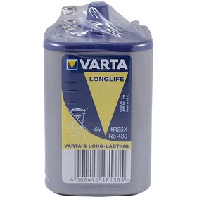 Resim Varta 430 4R25X Yaylı Pil 6V (Katot) 