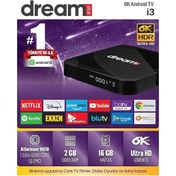 Resim Dreamstar İ3 Android Tv Box 2gb Ram 16gb Hafıza Android 12 tv BOX Uyumlu 