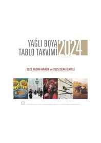 Resim Sanat Takvimi 2024 Duvar Takvimi 