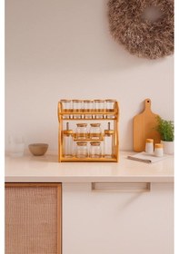 Resim Bambum Layla - 12 Parça Mutfak Seti Şeffaf 