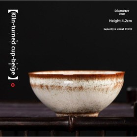 Resim Wezone Seramik Çay Bardağı, Japon Stil Tasarım, Ev Kullanıma Uygun, Hediye Paketiyle, Modern Estetik, Dayanıklı Malzeme, Çay Töreni İçin 