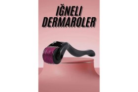 Resim MCM Group Derma Roller Titanyum Uçlu 540 Iğneli 1 mm Saç Sakal Çıkarma ve Cilt Bakım Masaj Aleti 