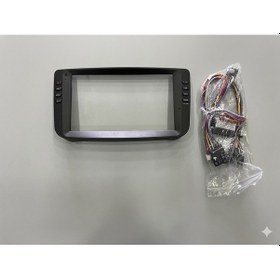Resim Fiat Linea New 2013 - 2017 9 İnç Multimedya Çerçevesi + Araç Uyumlu Soket Canbus 