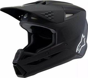 Resim Alpinestars SM3 Youth Off-Road Çocuk Genç Motosiklet Kaskı Mat Siyah 