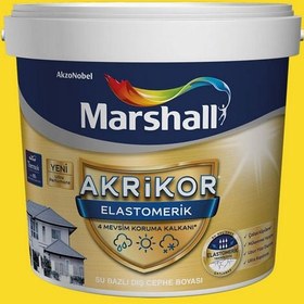 Resim Marshall G2.58.80 15 Litre Akrikor Elastromerik Su Bazlı Dış Cephe Boyası (MARSHALL.5274124) 