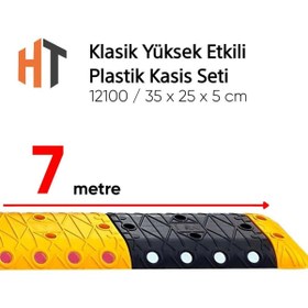Resim Hayat Trafik Klasik Hız Kesici Kasis Seti 7 metre 