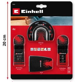 Resim Einhell 4 Parça Çok Amaçlı Alet Seti - 49708104 