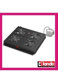 Resim Lande Kabinet 2 Li Fan Modülü Analog Termostat Switch Dikili Tip 