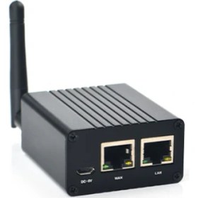 Resim FriendlyElec Nanopi R1 Full Set (1gb Ram – Metal Kasalı-Antenli – Güç Kablolu) 