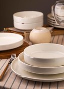 Resim Kütahya Porselen Bone Chef Taste Of 18 Parça 6 Kişilik Yemek Takımı 