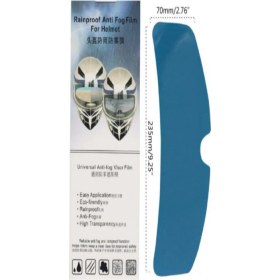 Resim 3b Trend Motosiklet Kaskı Için Yağmur Kaydırıcı Buğu Önleyici 