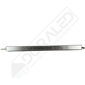 Resim Ultra Slim İnce Parmak Led Adaptör 12 Volt 3 Amper 36 Watt 25x2x2cm 