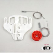 Resim Dodge Nitro 2006-2012 68004820AA İçin Ön Sağ Cam Kriko Tamir Seti 