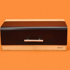 Resim Arow Alga Ekmek Kutusu - Kahverengi / Siyah 